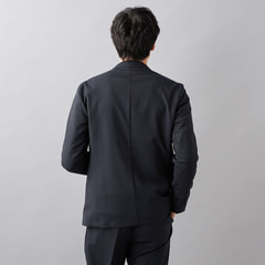 L＆Wデザイン】洗える スーパーストレッチジャケット セットアップ着用