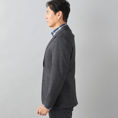 ン 大人気 新品 ノ パジャマスーツ】プリントジャージジャケット 紺無地調 スーツ・フォーマル・ドレス