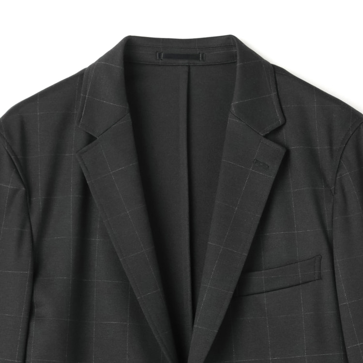 アウトレット】【パジャマスーツ】プリントジャージージャケット 黒