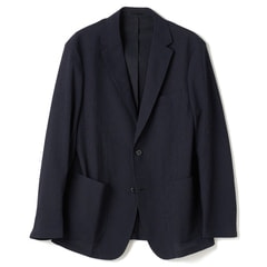 【未使用タグ付】AOKI パジャマスーツ トリコットサッカー チェック グレーL アウトレット】【パジャマスーツ】トリコットサッカージャケット