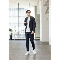 パジャマスーツ】スタンダードジャケット 紺 セットアップ着用可