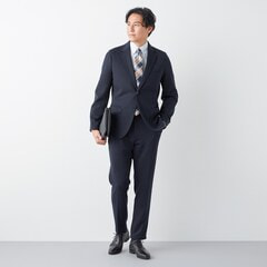 【パジャマスーツ】プレミアム AOKI疲労回復ウェア・リカバリーケアプラスジャケット 紺 セットアップ着用可
