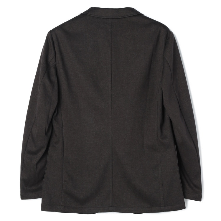 パジャマスーツ】プリントジャージージャケット こげ茶 セットアップ