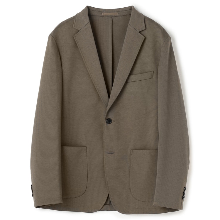 パジャマスーツ】プレミアムジャージージャケット ベージュ