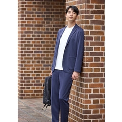 パジャマスーツ】スタンダードジャケット 紺 セットアップ着用可【AOKI