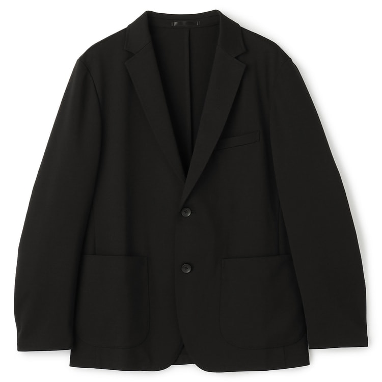 特価】【パジャマスーツ】プリントジャージージャケット 黒