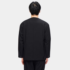 パジャマスーツ】スーパーエアクール トリコットサッカーノーカラー