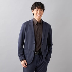 【L＆Wデザイン】イージーケア ピーチ起毛ボタンダウンシャツ 無地調