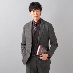 【L＆Wデザイン】イージーケア ピーチ起毛ボタンダウンシャツ 無地調
