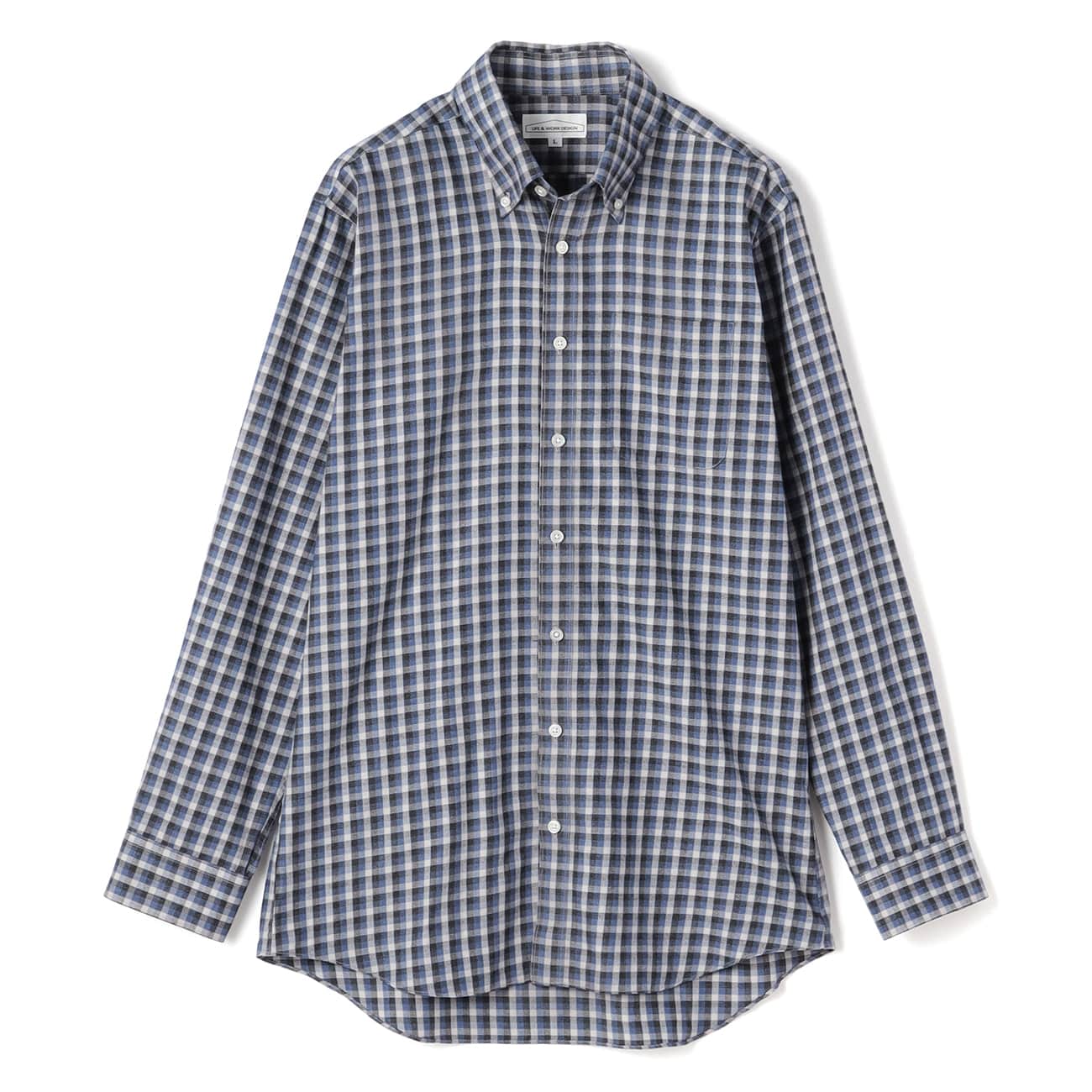 Easy Care Peach Brushed Button-down shirt