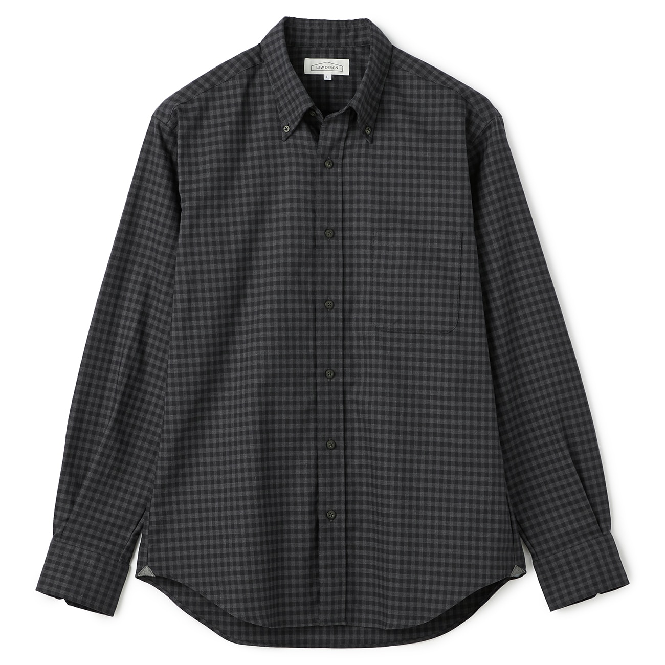 【L&Wデザイン】ストレッチチェックシャツ 【L&Wデザイン】ストレッチチェックシャツ