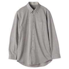 LES MUES Femme ノンアイロン ストレッチ ソフトタッチシャツ