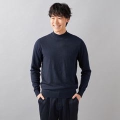 【L＆Wデザイン】仕立て屋シリーズ ハイネックセーター 無地