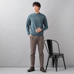 【L＆Wデザイン】仕立て屋シリーズ ハイネックセーター 無地