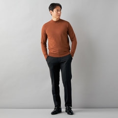 【L＆Wデザイン】仕立て屋シリーズ ハイネックセーター 無地