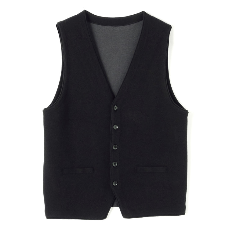 [L&W Design] Heatwarm Tailor Series Double Jacquard Color combination Knit gilet