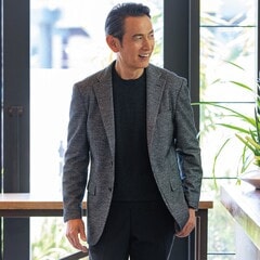 【L＆Wデザイン】仕立て屋シリーズ スロープネックセーター無地