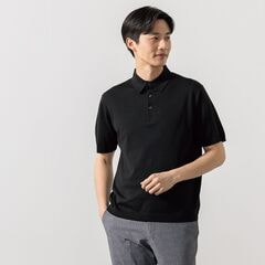 【35％OFF】 特価】【L＆Wデザイン】スーツ屋の仕立てたニットポロシャツ トップス