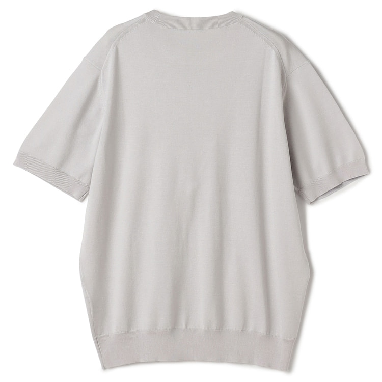 るる 2点セット 6/24 Tシャツ サイズ1 グレー、ホワイト L＆Wデザイン】スーツ屋の仕立てたニットTシャツ【AOKI公式通販】