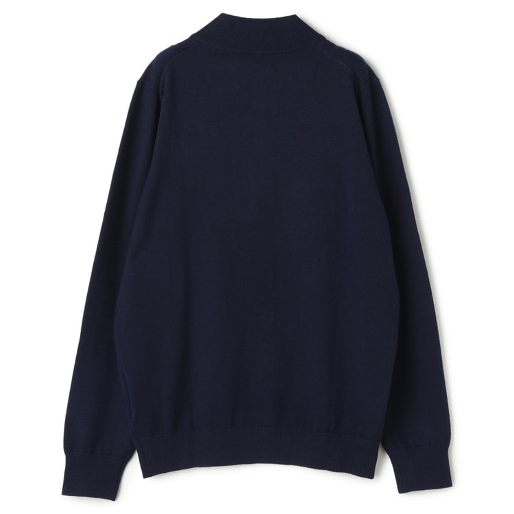 L＆Wデザイン】スーツ屋の仕立てたセーター ハーフジップ【AOKI