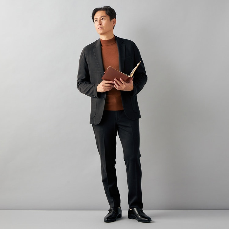 パジャマスーツ】プレミアム 裾上げ済 日本製素材 ワッフルジャージー