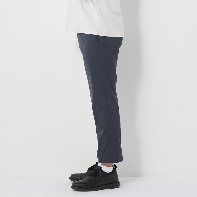 裾上げ不要ですぐ履ける!ストレッチ らくQパンツ テーパード