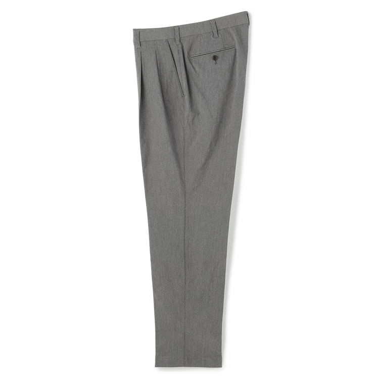 90s Alan Flusser Linen/Rayon 2 tuck design pant