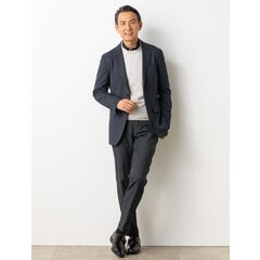 【値下げしました】PLST ジャケット＆パンツ チャコールグレー　秋冬向け PLST(プラステ)公式 | 2024年モデル ハイストレッチトリコット