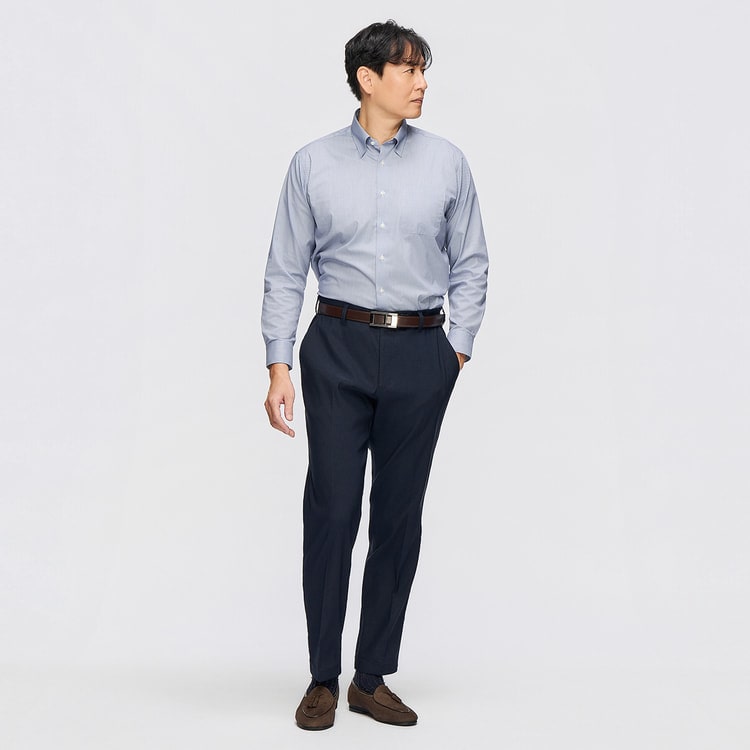 ログインで10％OFF】〈らくQパンツ〉洗える・ストレッチ｜裾上げ済み