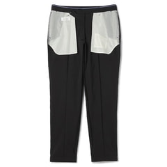 らくQパンツ】裾上げ済 ストレッチ テーパードノータック
