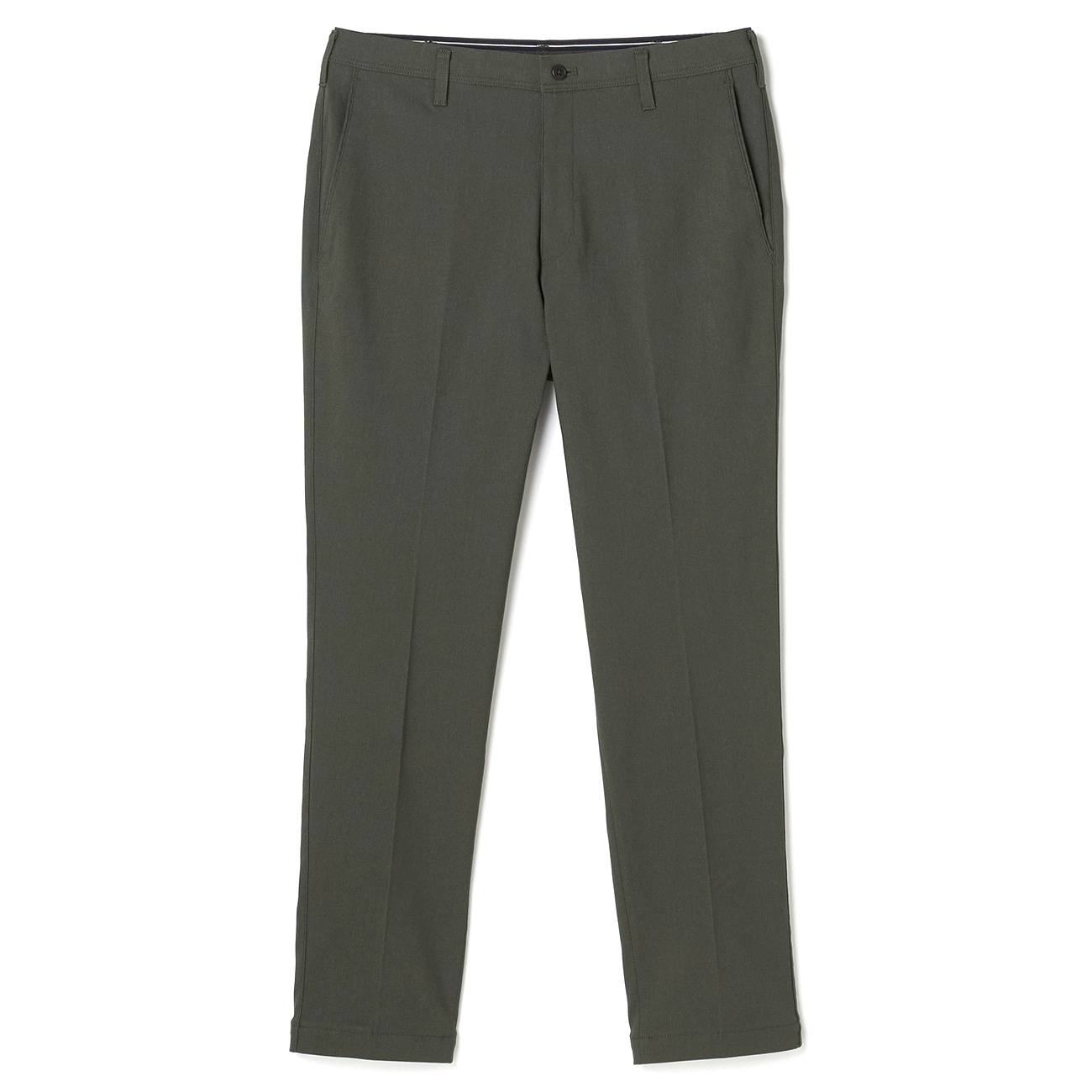 【ログインで10％OFF】〈らくQパンツ〉洗える・スーパーストレッチ｜ノータック｜裾上げ済み