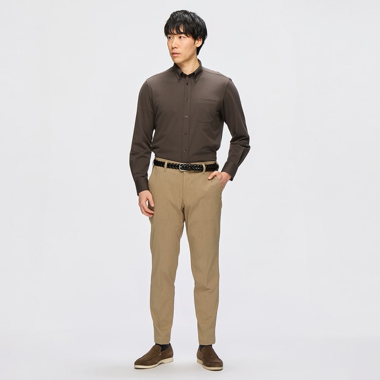 らくQパンツ 接触冷感 スーパーストレッチ 裾上げ済【AOKI公式通販】