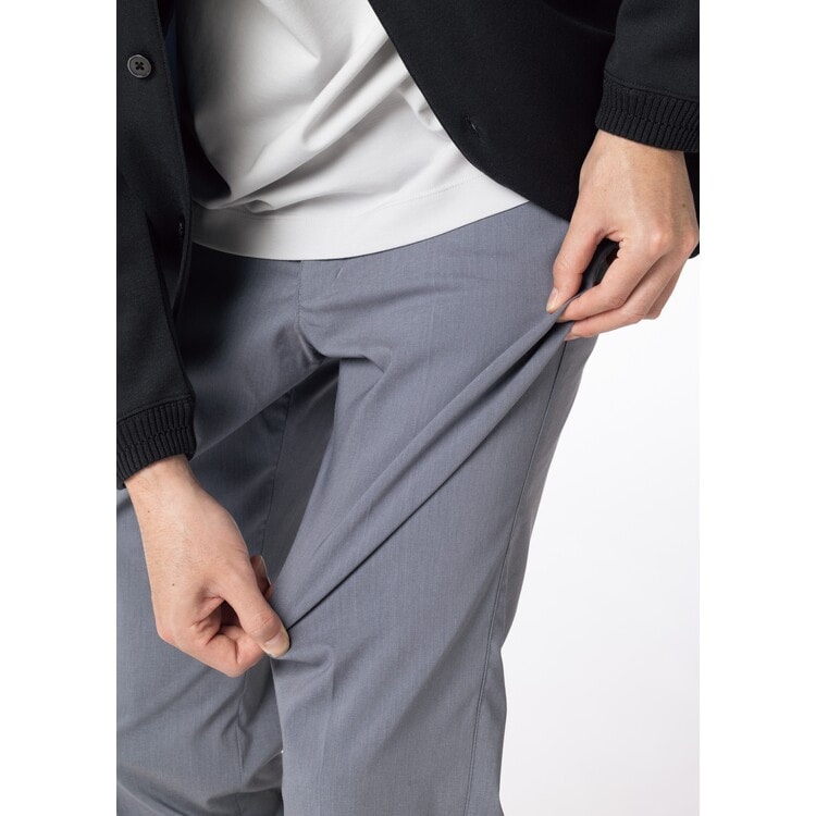一部カラーがログインで10％OFF】〈らくQパンツ〉接触冷感