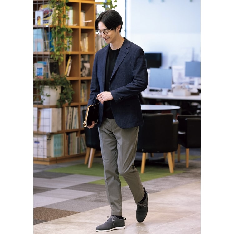 らくQパンツ〉接触冷感・スーパーストレッチ｜裾上げ済み【AOKI公式通販】