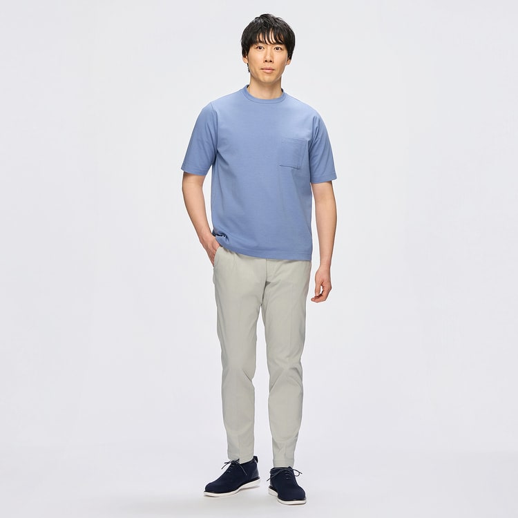 らくQパンツ〉接触冷感・スーパーストレッチ｜裾上げ済み【AOKI公式通販】