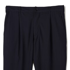 【タグ付き】AOKI　パジャマスーツ　ノーカラー　パンツ　紺色　洗える　Lサイズ パジャマスーツ】裾上げ済 プリントジャージパンツ 紺無地調