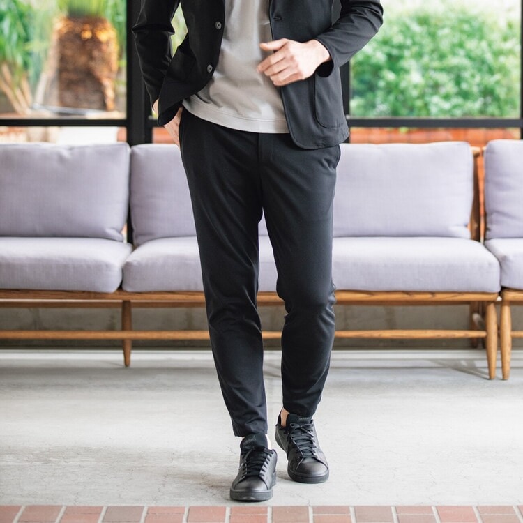 アウトレット】【パジャマスーツ】冷感ジャージパンツ セットアップ