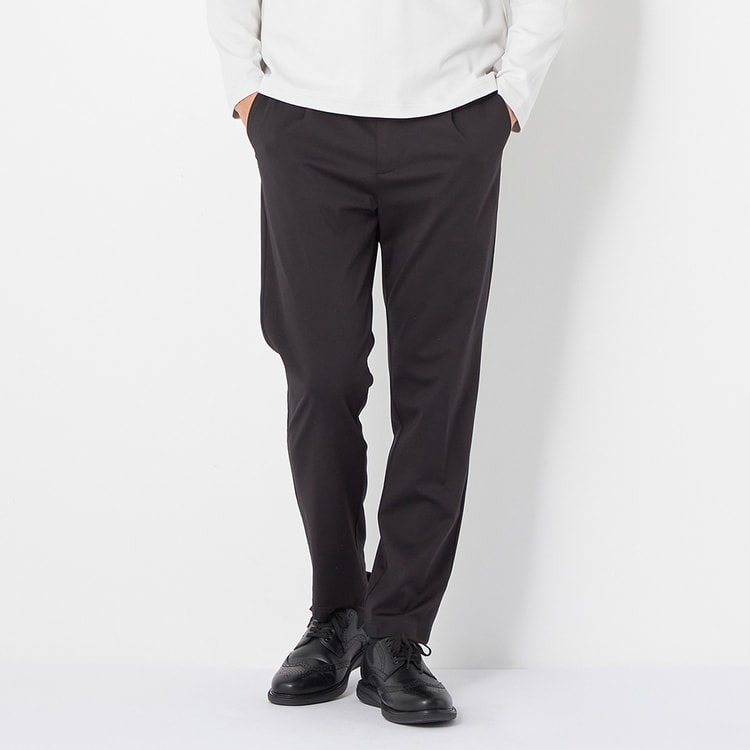 アウトレット】【パジャマスーツ】裾上げ済 ナイロンポンチワンタック