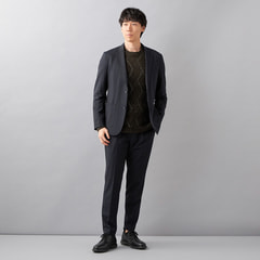 L＆Wデザイン】裾上げ済 洗える スーパーストレッチパンツ