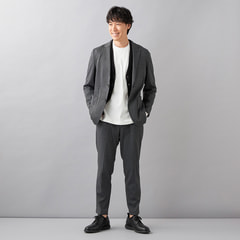 アウトレット】【パジャマスーツ】裾上げ済 プリントジャージパンツ