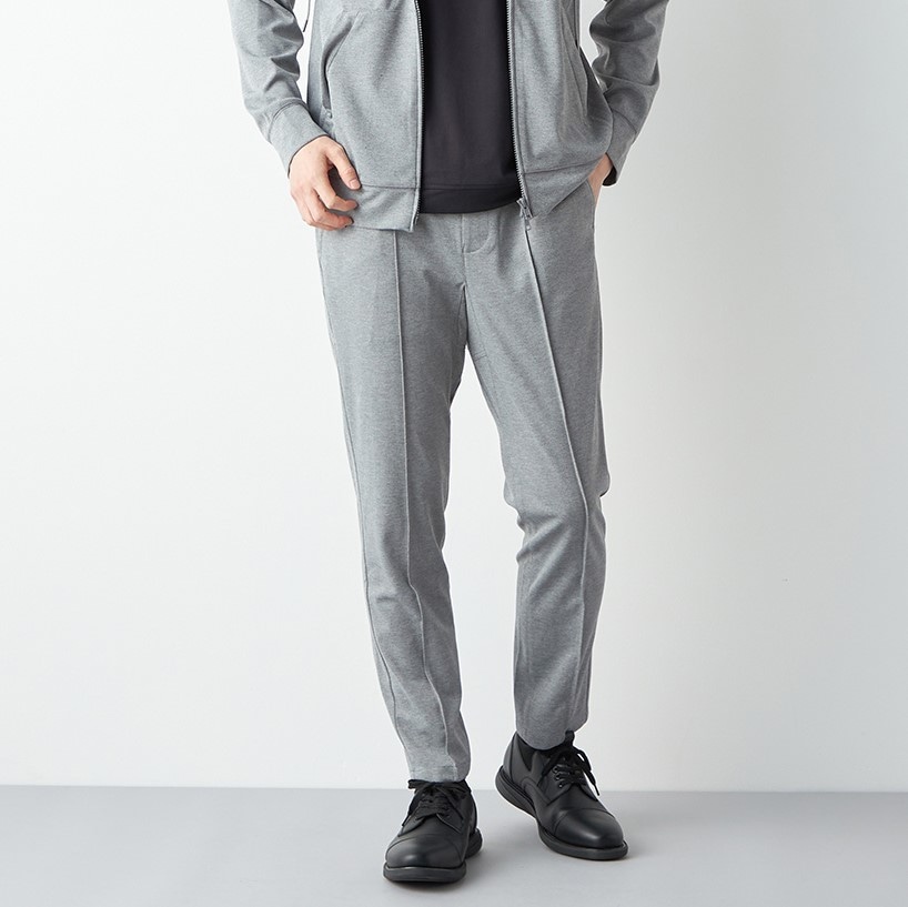 【アウトレット】【SPORTY CASUAL】裾上げ済 ストレッチジャージパンツ セットアップ着用可 【アウトレット】【SPORTY CASUAL】裾上げ済 ストレッチジャージパンツ セットアップ着用可