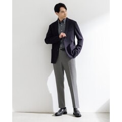 パジャマスーツ】裾上げ済 ジャガードジャージパンツ グレー パジャマスーツ】裾上げ済 ジャガードジャージパンツ グレー