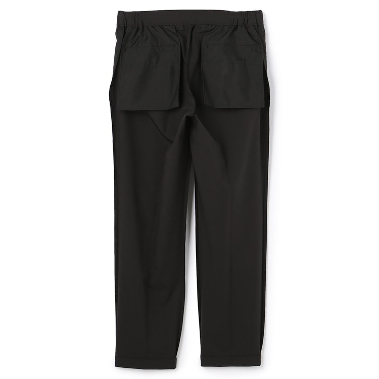 特価】【パジャマスーツ】プレミアム ハイストレッチパンツ 黒 はっ水 特価】【パジャマスーツ】プレミアム ハイストレッチパンツ 黒 はっ水
