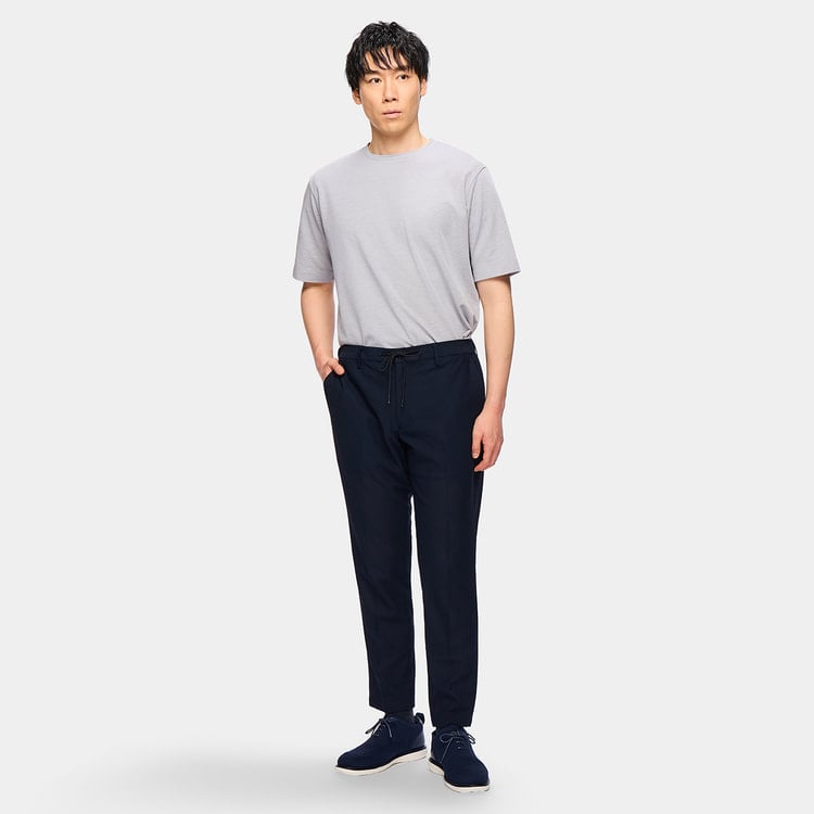 パジャマスーツ】スーパーエアクール ジャガードパンツ 紺