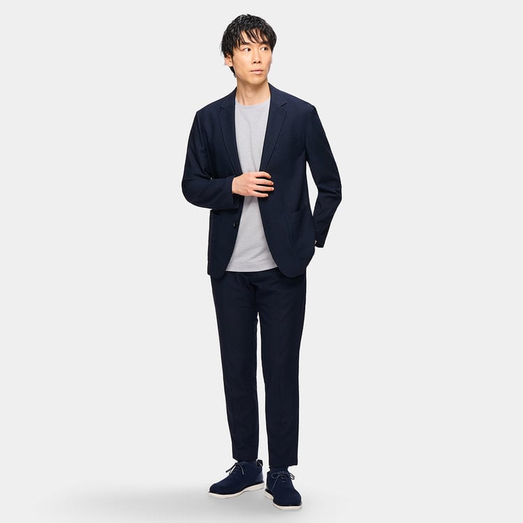 パジャマスーツ〉〈スーパーエアクール〉ジャガードパンツ｜洗える・高