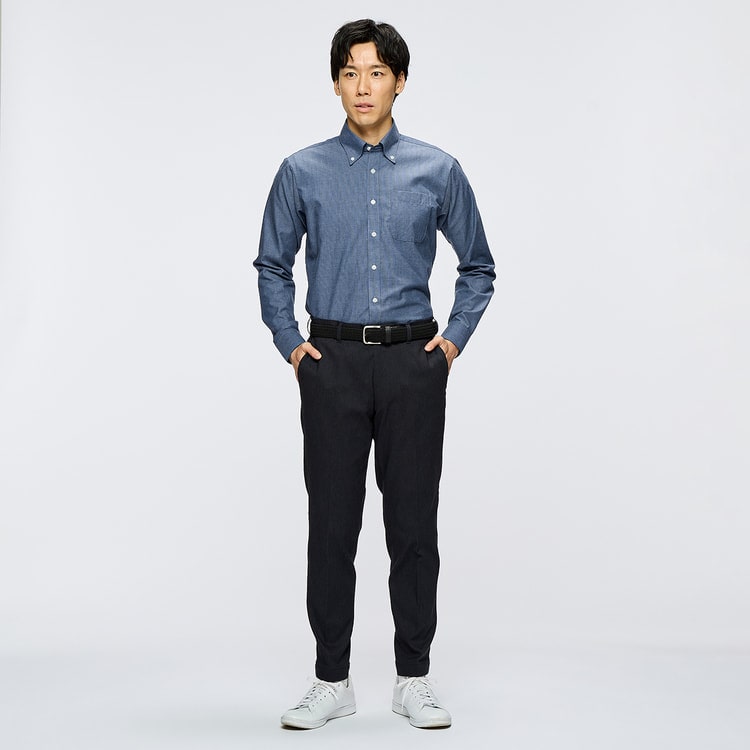 特価】裾上げ不要ですぐ履ける！ストレッチ らくQパンツ