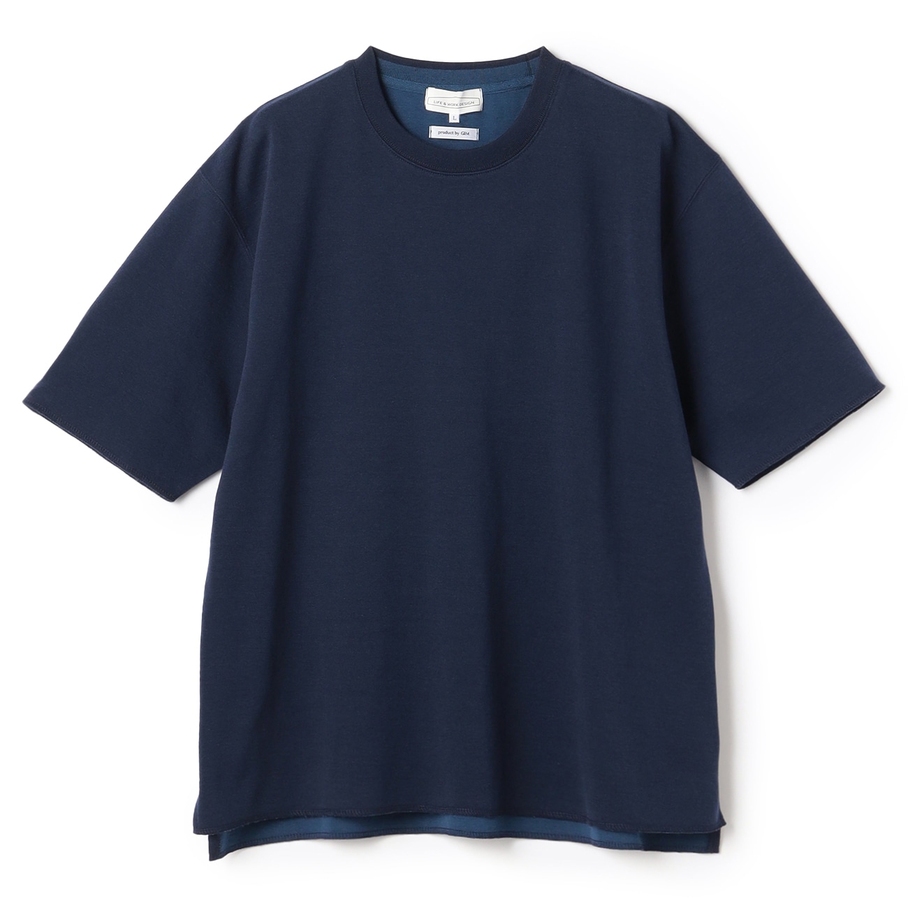 【L＆Wデザイン】抗菌防臭 ダブルフェイスTシャツ