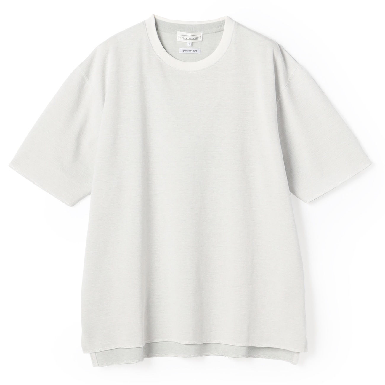 【L＆Wデザイン】抗菌防臭 ダブルフェイスTシャツ