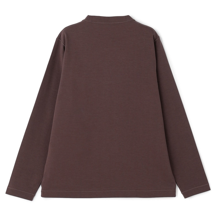 新品未使用タグなし　ボールジィ　セットアップ　長袖　茶色 L＆Wデザイン】スーツ屋の仕立てたTシャツ クルーネック【AOKI公式通販】
