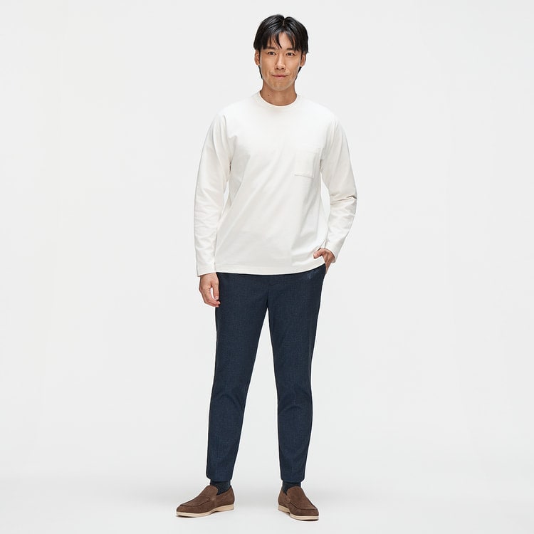 L＆Wデザイン】スーツ屋の仕立てたTシャツ クルーネック【AOKI公式通販】